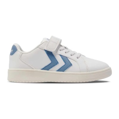 юношески,обувки,детски,маратонки,hummel,derby,court,junior,indoor,court,shoes,faded,denim,(white)