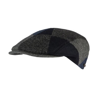 всички,шапки,horka,sporty,patchwork,beret,grey,(blue)
