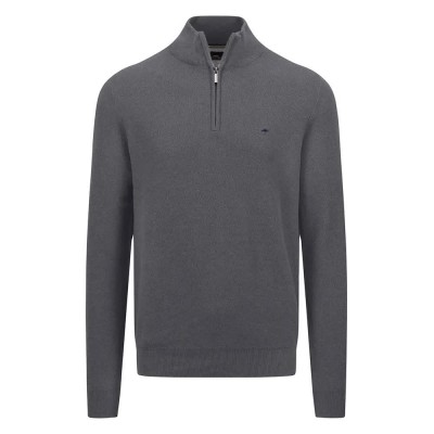 блуза,мъжки,пуловери,fynch,hatton,1414222,full,zip,sweater,steel,(grey)