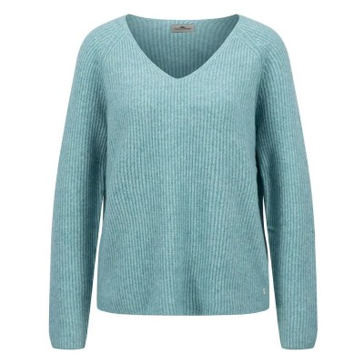 блуза,дамски,пуловери,дамски,плетени,дрехи,fynch,hatton,24107445,v,neck,sweater,aqua,sea,(blue)