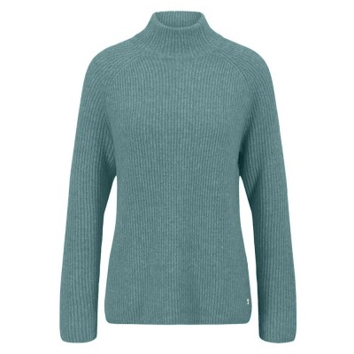 блуза,дамски,пуловери,дамски,плетени,дрехи,fynch,hatton,24107448,high,neck,sweater,aqua,sea,(blue)