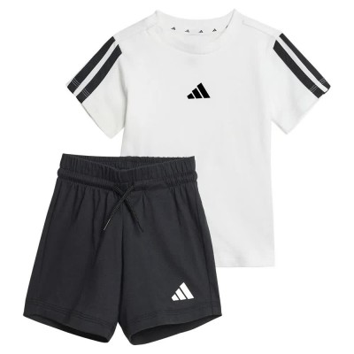 детски,екипи,детски,облекла,за,момчета,adidas,essentials,3,stripes,tee,set,white,black,(white,black)