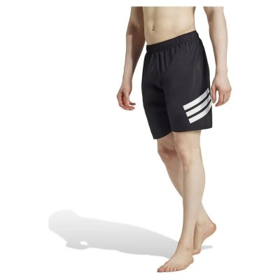 бански,гащета,мъжки,бански,костюми,adidas,icon,3,stripes,8´´,swimming,shorts,black,(black,white)