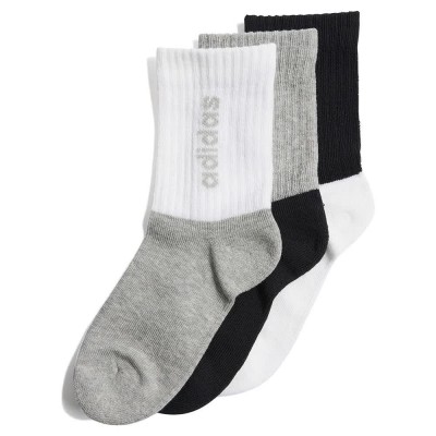 чорапи,детски,чорапи,adidas,linear,crew,socks,3,units,multicolor,(black,white,medium,grey,heather)