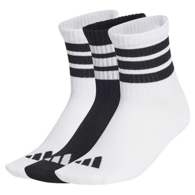 чорапи,детски,чорапи,adidas,ribbed,crew,socks,3,units,white,black,(white,white,black)