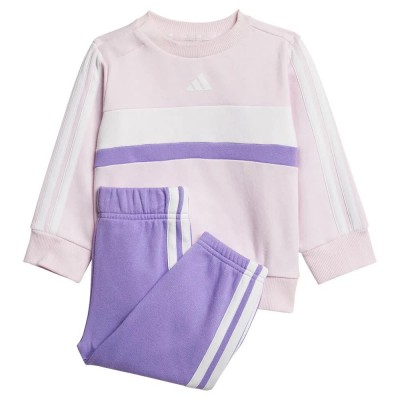 детски,екипи,детски,облекла,за,момчета,adidas,seasonal,essentials,tiberio,3,stripes,fleece,crew,set,clear,pink,white,violet,fusion,(pink)