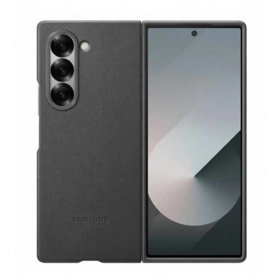 други,аксесоари,samsung,galaxy,fold,6,eco,leather,phone,case,grey,(grey)