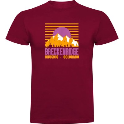 тениска,мъжки,тениски,kruskis,breckenridge,short,sleeve,t,shirt,dark,red,(red)