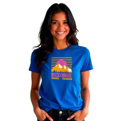 тениска,дамски,тениски,kruskis,breckenridge,short,sleeve,t,shirt,blue,(royal,blue)