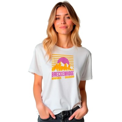 тениска,дамски,тениски,kruskis,breckenridge,short,sleeve,t,shirt,white,(white)