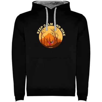 суичър,мъжки,пуловери,kruskis,calm,and,hike,hoodie,black,grey,(black)