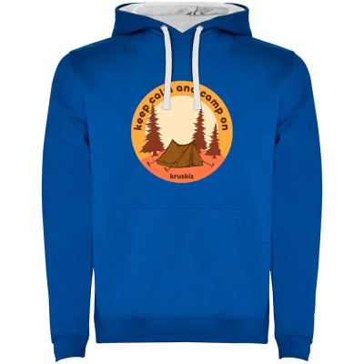 суичър,мъжки,пуловери,kruskis,camp,on,hoodie,royal,blue,white,(blue)