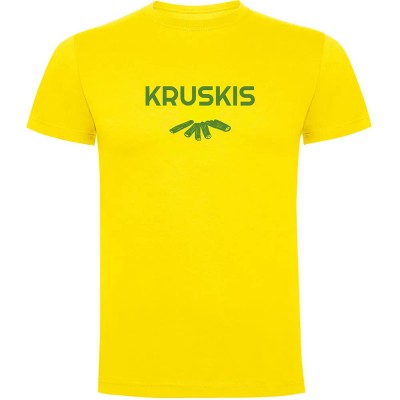 тениска,мъжки,тениски,kruskis,campfire,club,short,sleeve,t,shirt,yellow