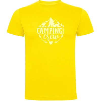 тениска,мъжки,тениски,kruskis,camping,crew,short,sleeve,t,shirt,yellow