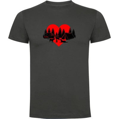 тениска,мъжки,тениски,kruskis,camping,dogs,short,sleeve,t,shirt,dark,grey,(grey)