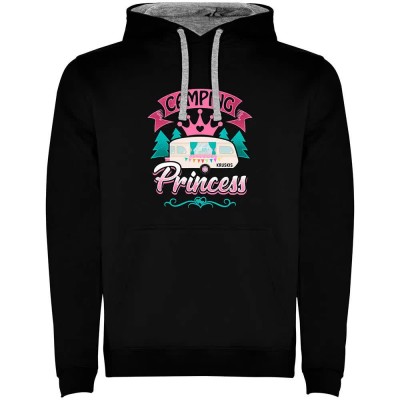 суичър,мъжки,пуловери,kruskis,camping,princess,hoodie,black,grey,(black)