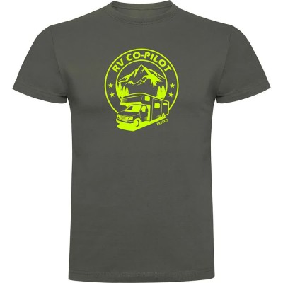тениска,мъжки,тениски,kruskis,copilot,short,sleeve,t,shirt,dark,army,green,(green)