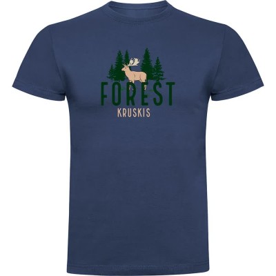 тениска,мъжки,тениски,kruskis,deer,short,sleeve,t,shirt,denim,blue,(blue)