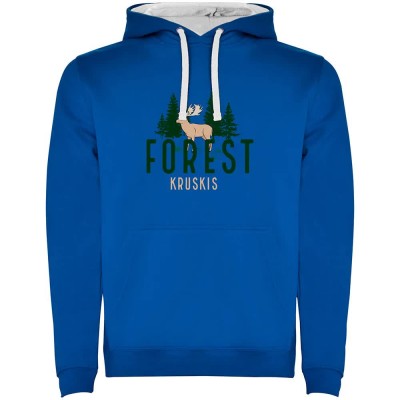 суичър,мъжки,пуловери,kruskis,deer,hoodie,royal,blue,white,(blue)