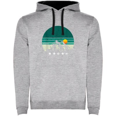 суичър,мъжки,пуловери,kruskis,five,stars,hoodie,heather,grey,black,(grey)