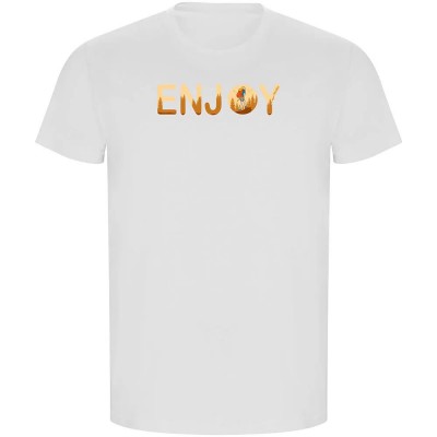 тениска,мъжки,тениски,kruskis,enjoy,eco,short,sleeve,t,shirt,white