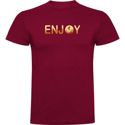тениска,мъжки,тениски,kruskis,enjoy,short,sleeve,t,shirt,dark,red,(red)