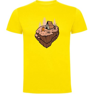 тениска,мъжки,тениски,kruskis,floating,rock,short,sleeve,t,shirt,yellow