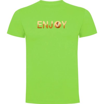 тениска,мъжки,тениски,kruskis,enjoy,short,sleeve,t,shirt,light,green,(green)