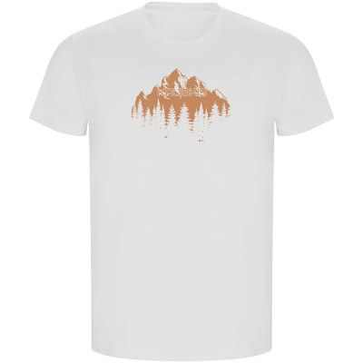 тениска,мъжки,тениски,kruskis,forest,silhouette,eco,short,sleeve,t,shirt,white