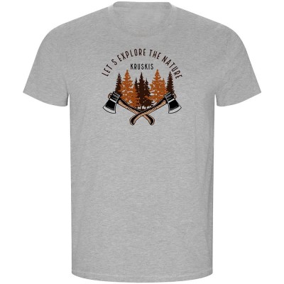 тениска,мъжки,тениски,kruskis,explore,nature,eco,short,sleeve,t,shirt,heather,grey,(grey)