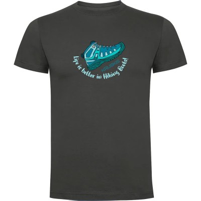тениска,мъжки,тениски,kruskis,hiking,boots,short,sleeve,t,shirt,dark,grey,(grey)