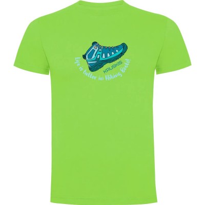 тениска,мъжки,тениски,kruskis,hiking,boots,short,sleeve,t,shirt,light,green,(green)