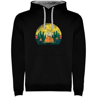 суичър,мъжки,пуловери,kruskis,i,hate,people,hoodie,black,grey,(black)