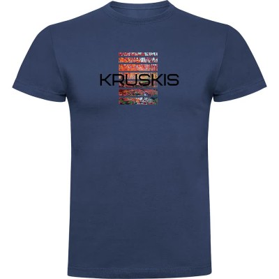 тениска,мъжки,тениски,kruskis,impressionism,short,sleeve,t,shirt,denim,blue,(blue)