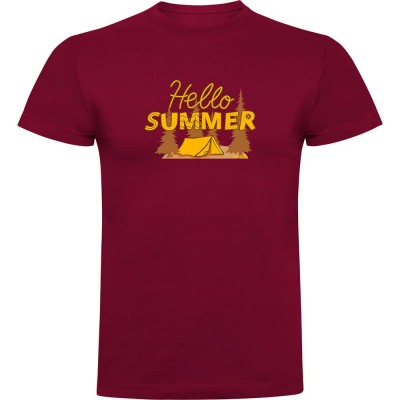 тениска,мъжки,тениски,kruskis,hello,summer,short,sleeve,t,shirt,dark,red,(red)