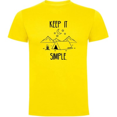 тениска,мъжки,тениски,kruskis,keep,it,simple,short,sleeve,t,shirt,yellow