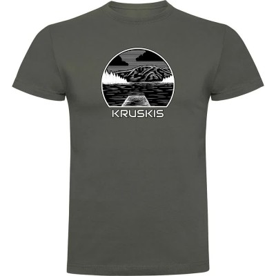 тениска,мъжки,тениски,kruskis,logo,lake,short,sleeve,t,shirt,dark,army,green,(green)