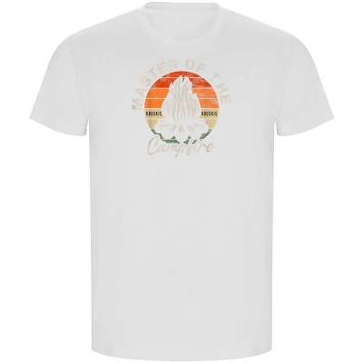 тениска,мъжки,тениски,kruskis,master,of,the,campfire,eco,short,sleeve,t,shirt,white