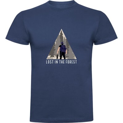 тениска,мъжки,тениски,kruskis,lost,short,sleeve,t,shirt,denim,blue,(blue)