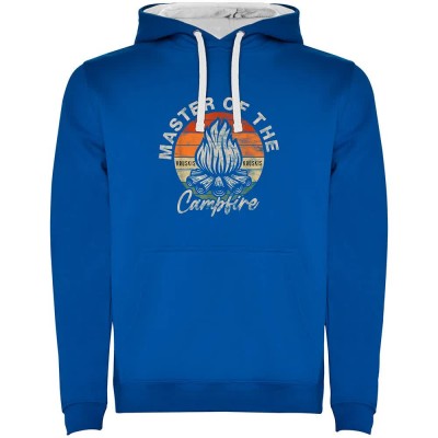 суичър,мъжки,пуловери,kruskis,master,of,the,campfire,hoodie,royal,blue,white,(blue)