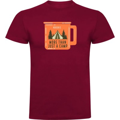 тениска,мъжки,тениски,kruskis,more,than,a,camp,short,sleeve,t,shirt,dark,red,(red)