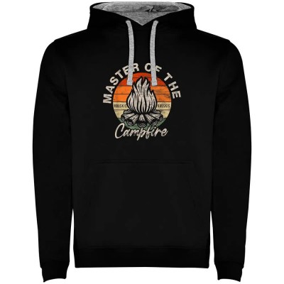 суичър,мъжки,пуловери,kruskis,master,of,the,campfire,hoodie,black,grey,(black)