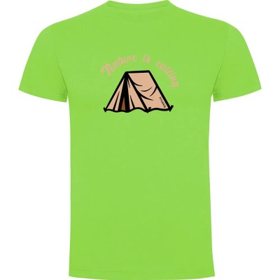 тениска,мъжки,тениски,kruskis,nature,is,calling,short,sleeve,t,shirt,light,green,(green)