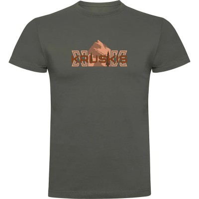 тениска,мъжки,тениски,kruskis,mountain,logo,short,sleeve,t,shirt,dark,army,green,(green,grey)