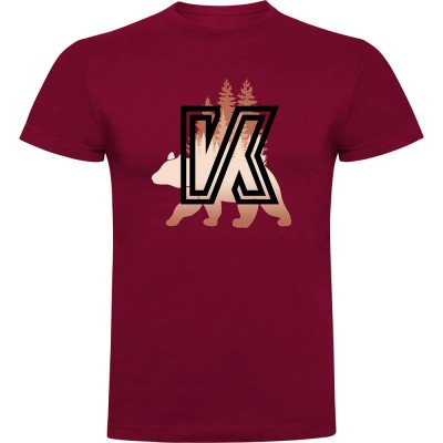 тениска,мъжки,тениски,kruskis,nature,short,sleeve,t,shirt,dark,red,(red)