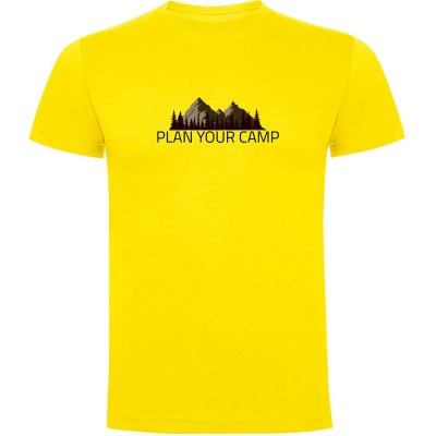 тениска,мъжки,тениски,kruskis,plan,your,camp,short,sleeve,t,shirt,yellow
