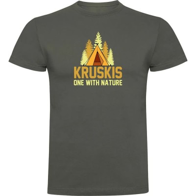 тениска,мъжки,тениски,kruskis,one,with,nature,short,sleeve,t,shirt,dark,army,green,(green,grey)