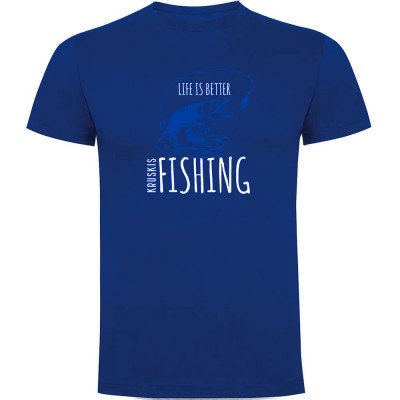тениска,мъжки,тениски,kruskis,life,is,better,fishing,short,sleeve,t,shirt,royal,blue,(blue)