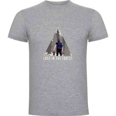 тениска,мъжки,тениски,kruskis,lost,short,sleeve,t,shirt,heather,grey,(grey)