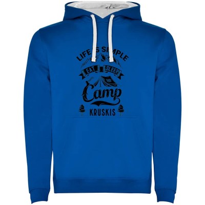 суичър,мъжки,пуловери,kruskis,life,is,simple,hoodie,royal,blue,white,(blue)